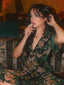 Green 1930s Velvet Vintage Jumpsuit