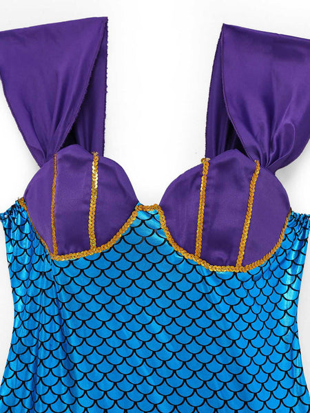 chinese dress ladies Ariel the little mermaid inspired costume – MJcostume main image 1