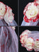 Halloween Blood Rose Ghost Bride Tulle Veil