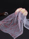 Halloween Blood Rose Ghost Bride Tulle Veil