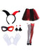 Halloween Clown Costume Accessory Set
