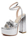 Metallic Disco Platform High Heel Shoes
