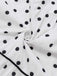 1950s Polka Dot Belted Sleeveless Shirt Dress