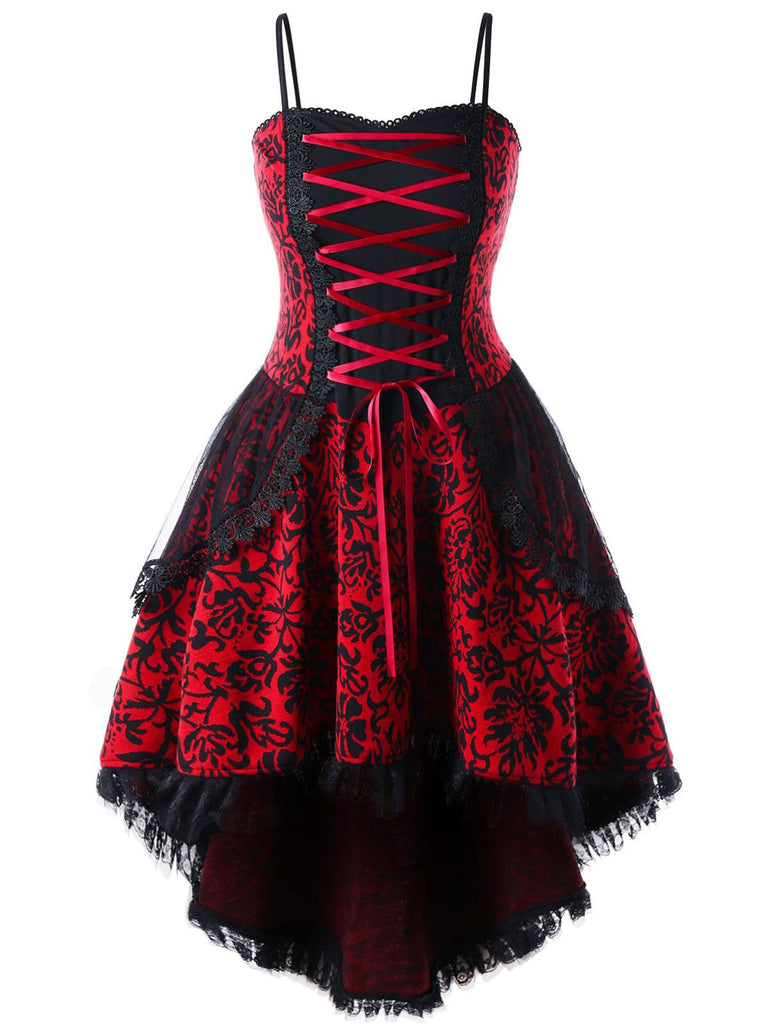 Halloween Gothic Lace Steampunk Dress (75% off)