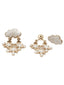 Christmas Cloud Snowflake Gradient Earrings