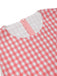 Pink 1950s Gingham Plaid Patchwork Cotton Dress