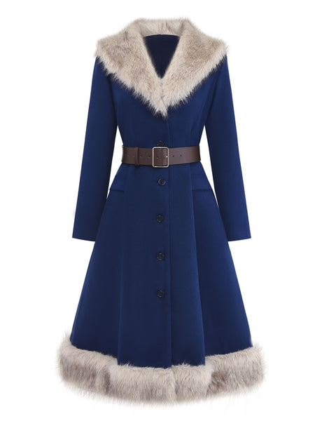 【60s】Euro Vintage Cotton Belted Coat 46 Vintage 1960's Classic Beige Cotton Blend Trench Coat Belted