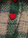 Green 1950s Lapel Scottish Plaid Jacket