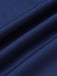 Dark Blue 1950s Solid High-Waist Pleated Skirt