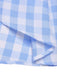 Blue 1950s Spaghetti Strap Plaids Bow Decor Dress