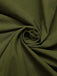 Green 1940s Lapel Buttoned Solid Dress