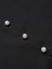 Black 1960s Solid Pearl Buttons Suspender Dress