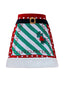Red 1950s Christmas Polka Dots Knit Skirt