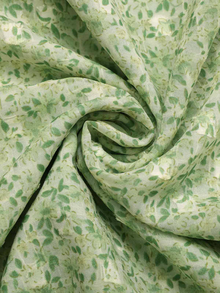 Green 1940s Sweetheart Ditsy Floral Dress