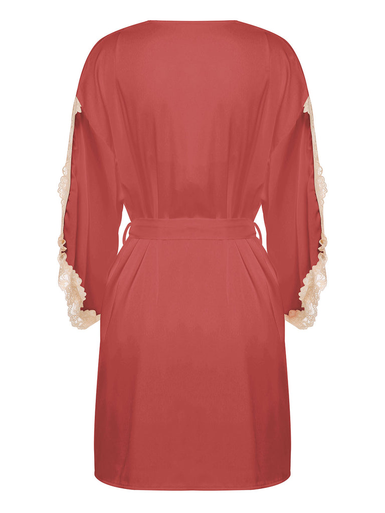 1950s Lace Spaghetti Strap Sleepwear