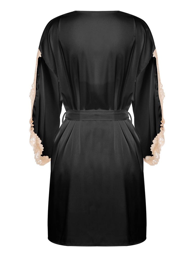 1950s Lace Spaghetti Strap Sleepwear