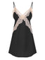 1970s Spaghetti Strap Lace Patchwork Nightgown