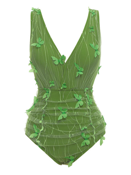 Ted baker daisbee ruffle swimsuit deals