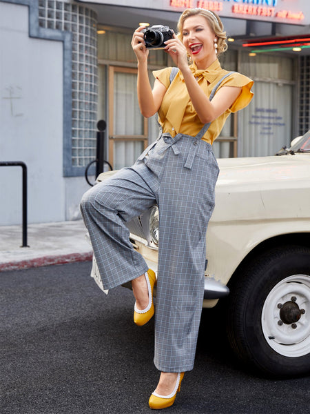 まーさん! さま専用　Suspenders Highwaist Pants High waist pants – Maxmouder