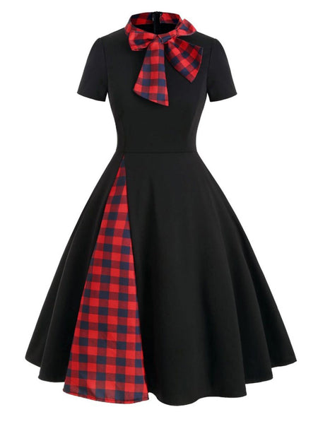 soor ploom Gilda Dress, Vintage Plaid 4y
