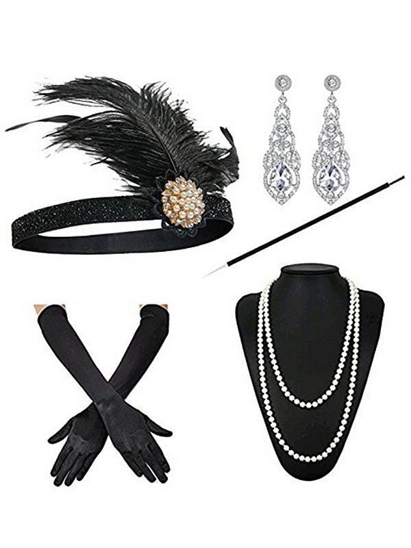 1920s Flapper Costume Accessory Set