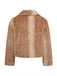 Spotted Faux Fur Bambi Style Jacket 2