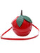 Red Apple Glossy Crossbody Bag