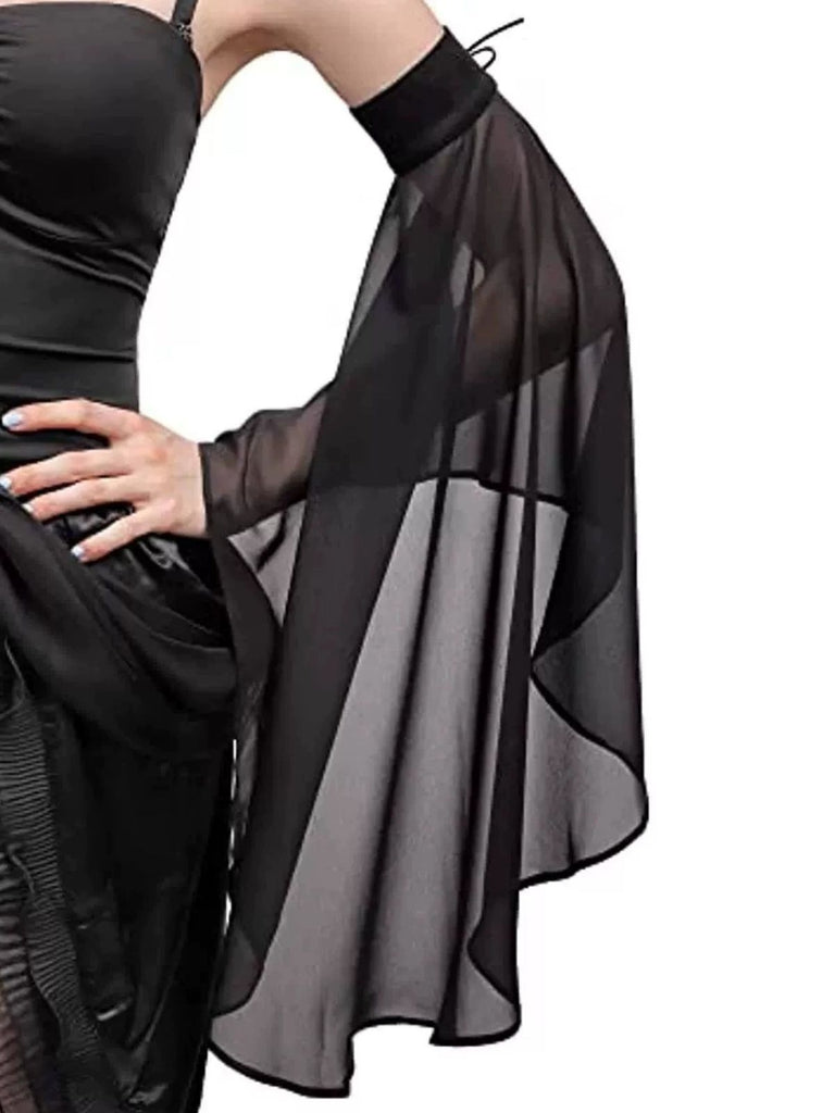Halloween Gothic Style Mesh Arm Sleeves