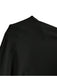 Black 1960s Sleeveless Solid Bodycon Dress