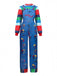 1940s Chucky Doll Striped Dungarees Cosplay Set