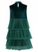 1960s Mesh Bow Christmas Tree Dress