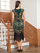 She slips into this 1920s Floral Pattern Sequined Tassel Dress and suddenly it's a 1920s daydream