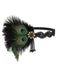 1920s Gatsby Peacock Feather Flapper Tassel Headband - vintage fashion, retro style