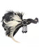 1920s Gatsby Peacock Feather Flapper Tassel Headband - vintage fashion, retro style