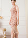 This 1920s Gatsby Sequins Tassel Oblique Hem Dress wraps her in 1920s elegance, one twirl at a time