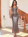 1920s Sequin V-Neck Maxi Dress - vintage dress, retro fashion, Gatsby party