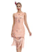 1920s Sequined Sleeveless Fringed Hem Dress — the kind of 1920s dress that makes strangers smile