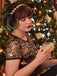 1920s Sequins Beading Mesh Formal Dress: where 1920s romance meets her modern spirit