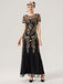 She slips into this 1920s Sequins Beading Mesh Formal Dress and suddenly it's a 1920s daydream