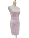 1920s Solid Sequin Spaghetti Strap Backless Dress - vintage dress, retro fashion, Gatsby party