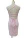 1920s Solid Sequin Spaghetti Strap Backless Dress - vintage dress, retro fashion, Gatsby party