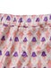 2PCS Pink 1930s Printed Puff Sleeve Belted Blazer & Pants - vintage fashion, retro style