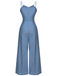 1930s Cowboy Solid Strap Jumpsuit — vintage elegance for the modern woman