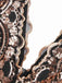 Fabric texture: 1930s 1930s Deep V-Neck Mesh Sequi