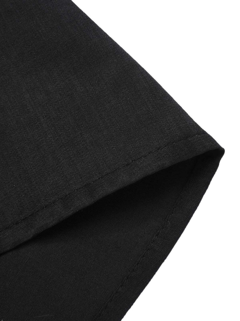 1930s Dots Tie Neck Mermaid Dress: where 1930s romance meets her modern spirit