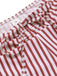 This 1930s Drawstring Straps Vertical Stripe Boxer Bikini carries 1930s vacation dreams in every stitch