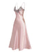 This 1930s Embroidered Faux Satin Strap Nightgown 