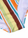 1930s Halter Contrast Stripes Swimsuit: 1930s Riviera elegance, reimagined for her