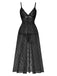 1930s Heart Dot Lace Spaghetti Straps Nightgown — a 1930s silhouette that turns sidewalks into runways