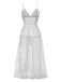 1930s Heart Dot Lace Spaghetti Straps Nightgown, vintage fashion, retro style - perfect for women who love vintage and retro fashion